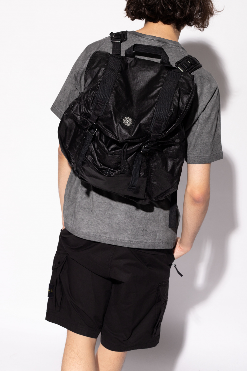 Stone Island Backpack with pockets | Men's Bags | Vitkac